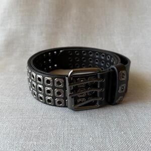 Vintage studded metal belt WMNS